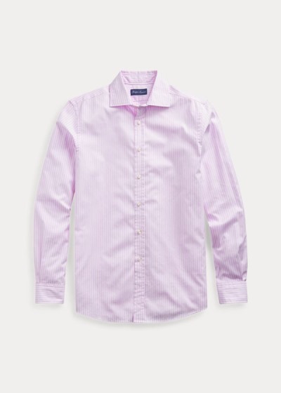 Camisa Oxford Ralph Lauren Hombre Rosas - Striped - GAXRF6301